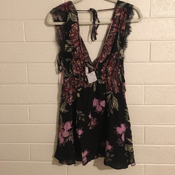 Free People Marnie Printed Slip - Picture 3 of 4